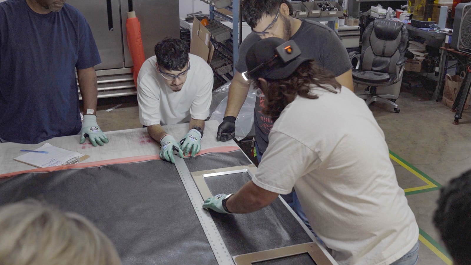 Aerospace composite bonding training at CLC