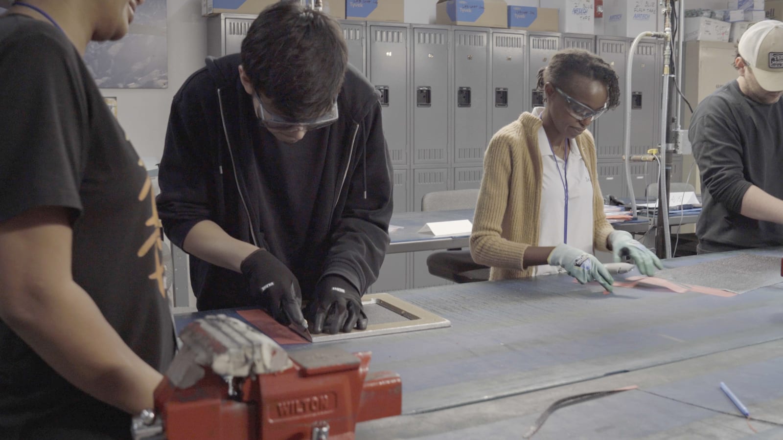 Aerospace manufacturing hands-on instruction