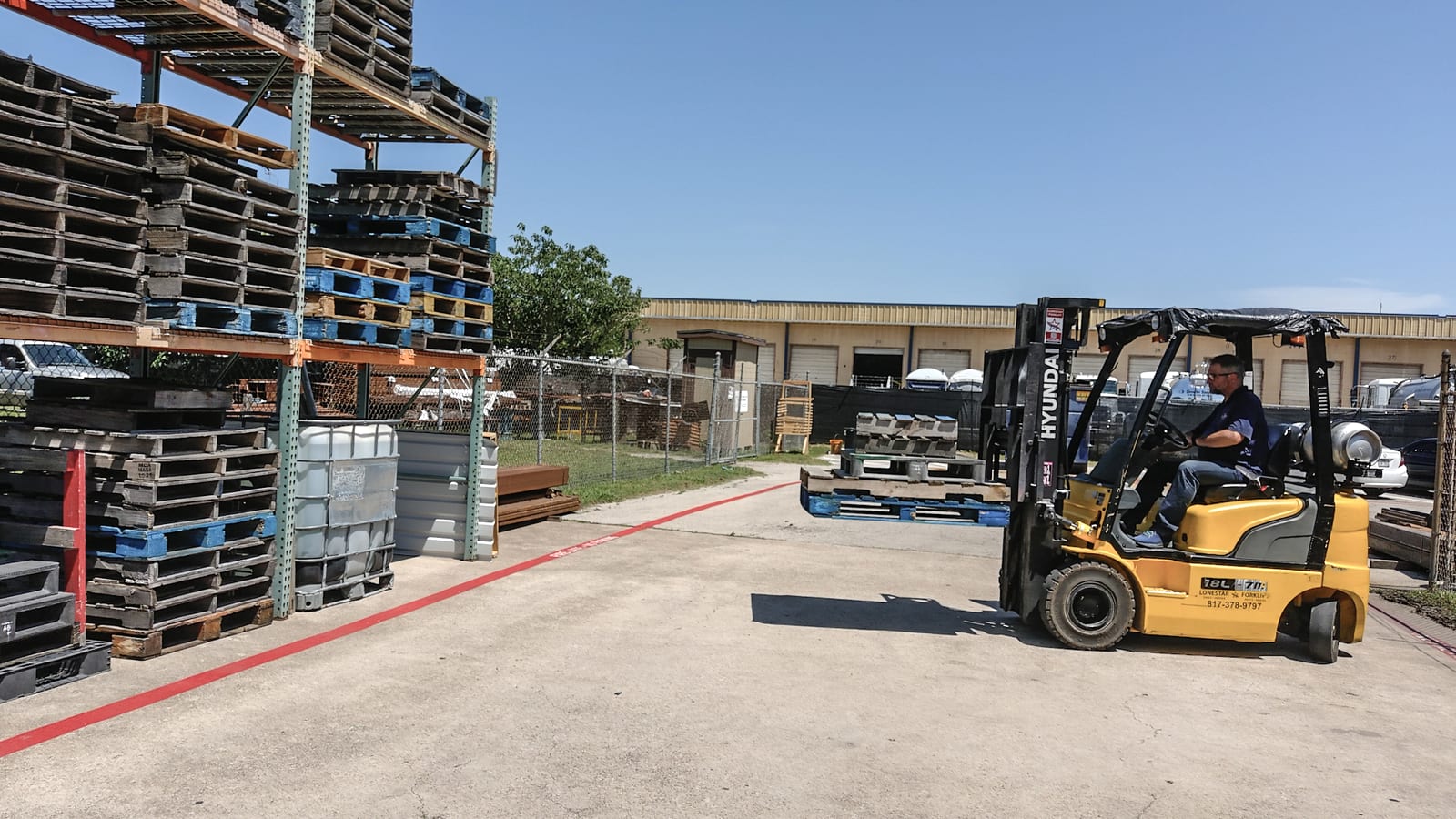 Warehouse and logistics hands-on instruction