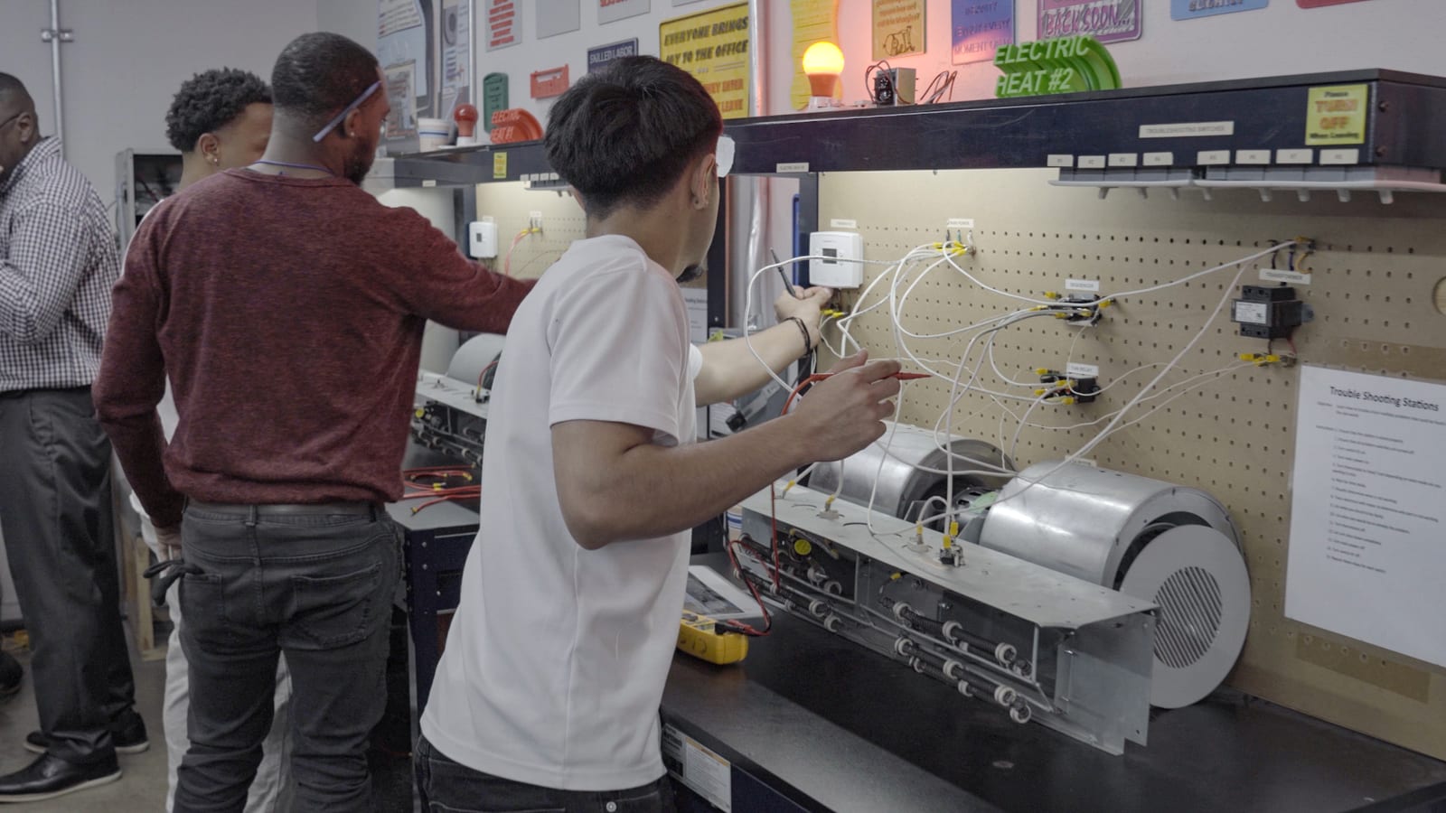 Electrical troubleshooting practice