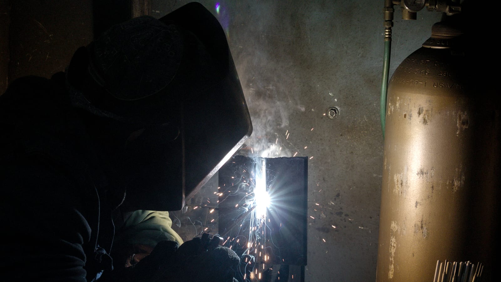 Structural welding practice in the CLC shop